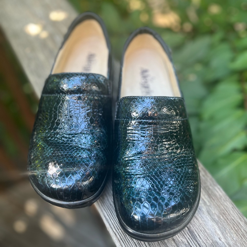 Women’s Alegria, Keli Proffesional Clog Blue size 37